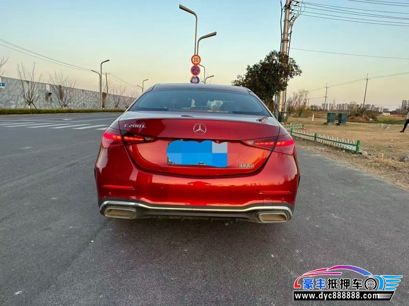 22年奔驰C轿车抵押车出售