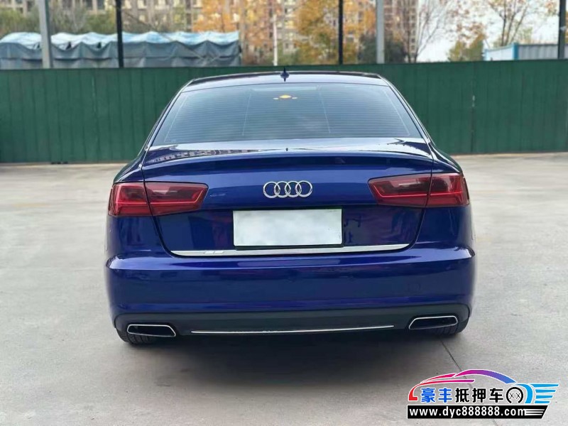 17年奥迪A6L轿车抵押车出售