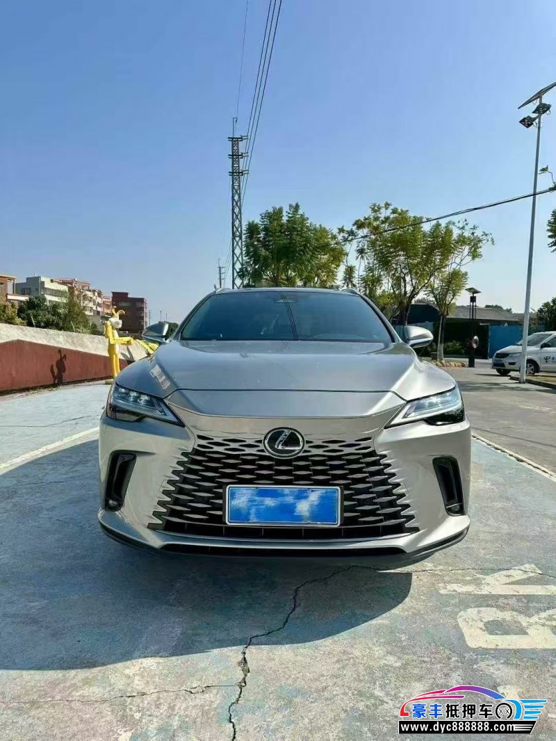 23年雷克萨斯RX轿车抵押车出售