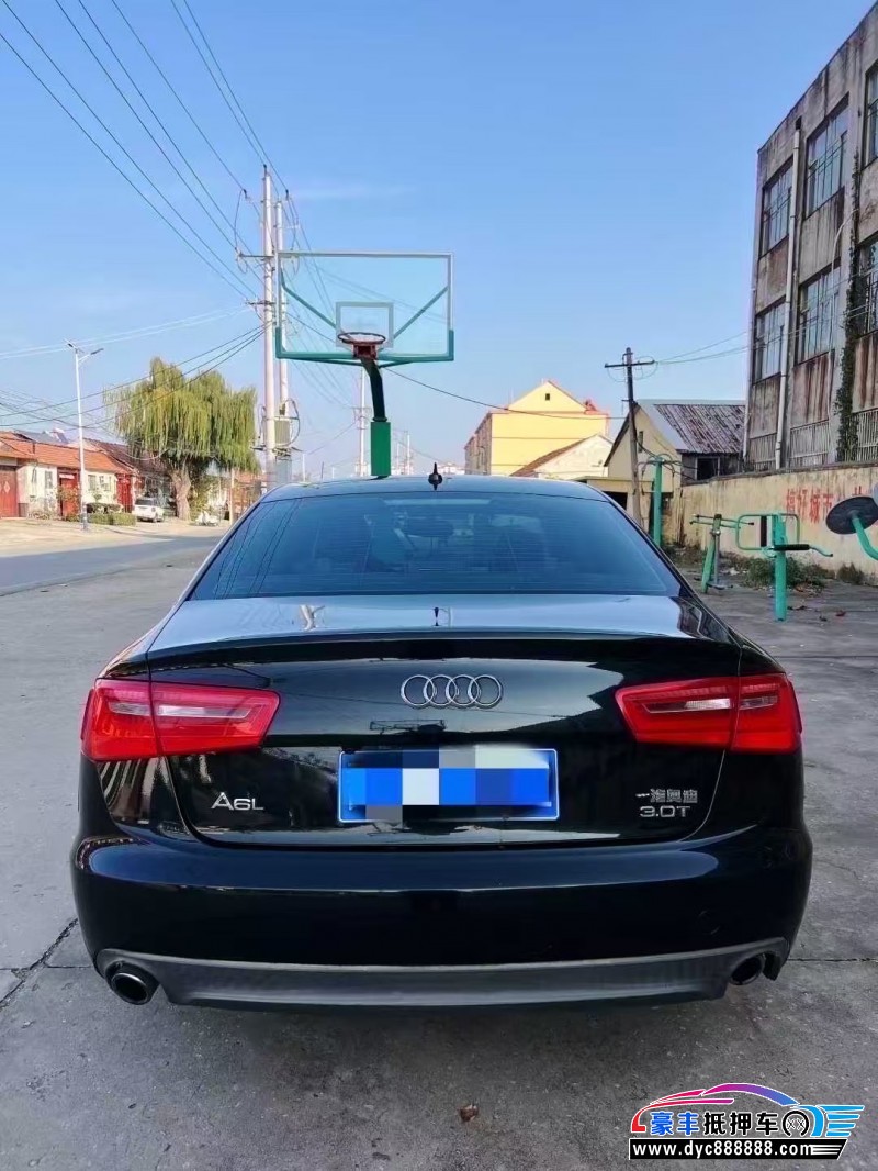 13年奥迪A6L轿车抵押车出售