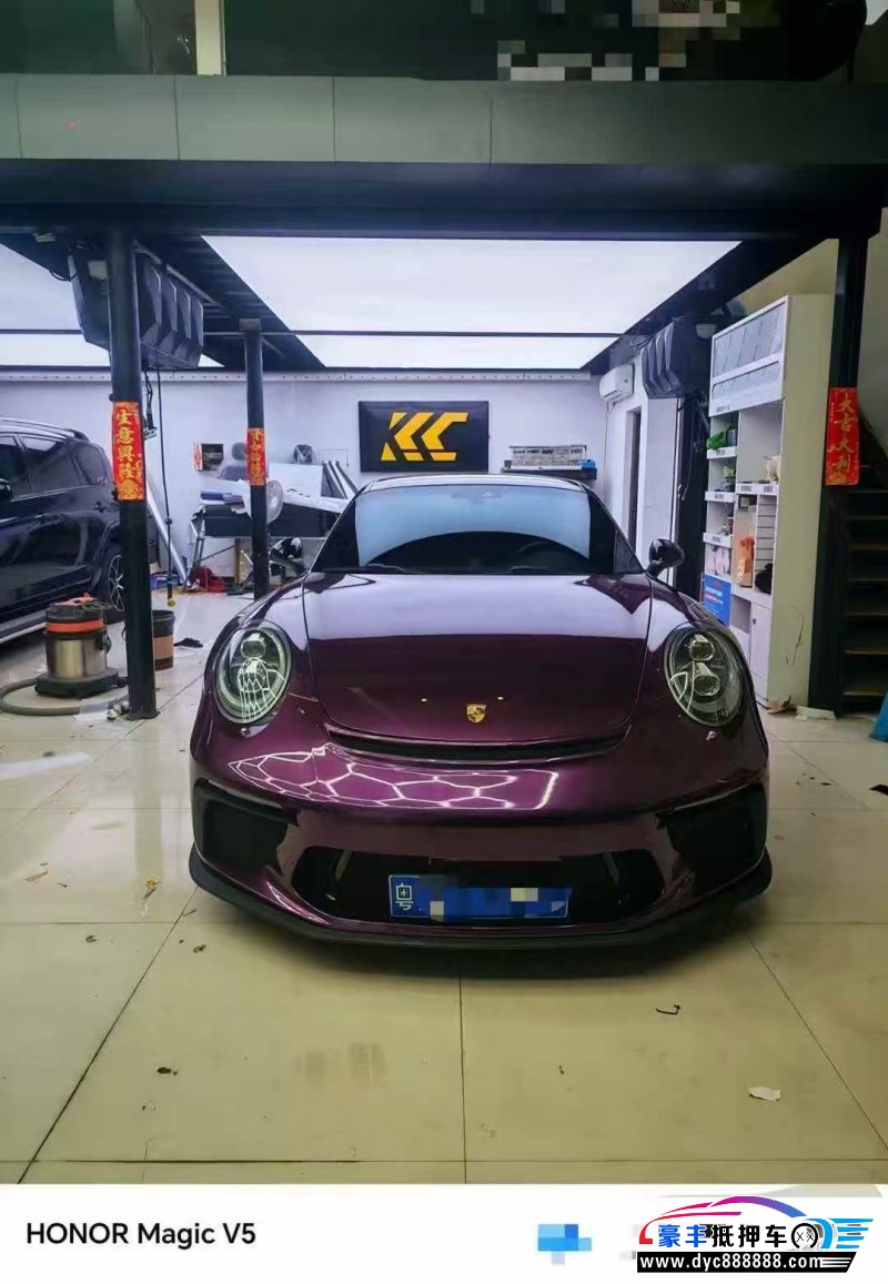 抵押车出售16年保时捷911轿车