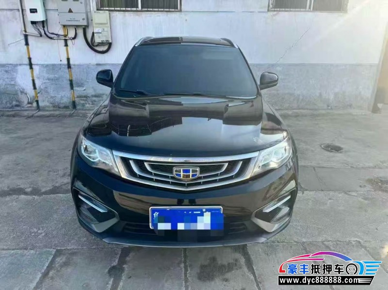 18年吉利博越轿车抵押车出售