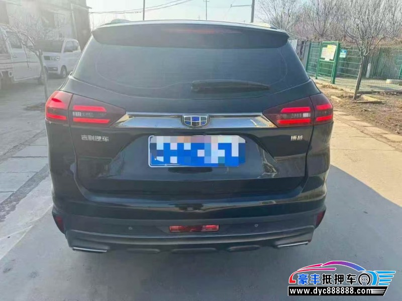 18年吉利博越轿车抵押车出售