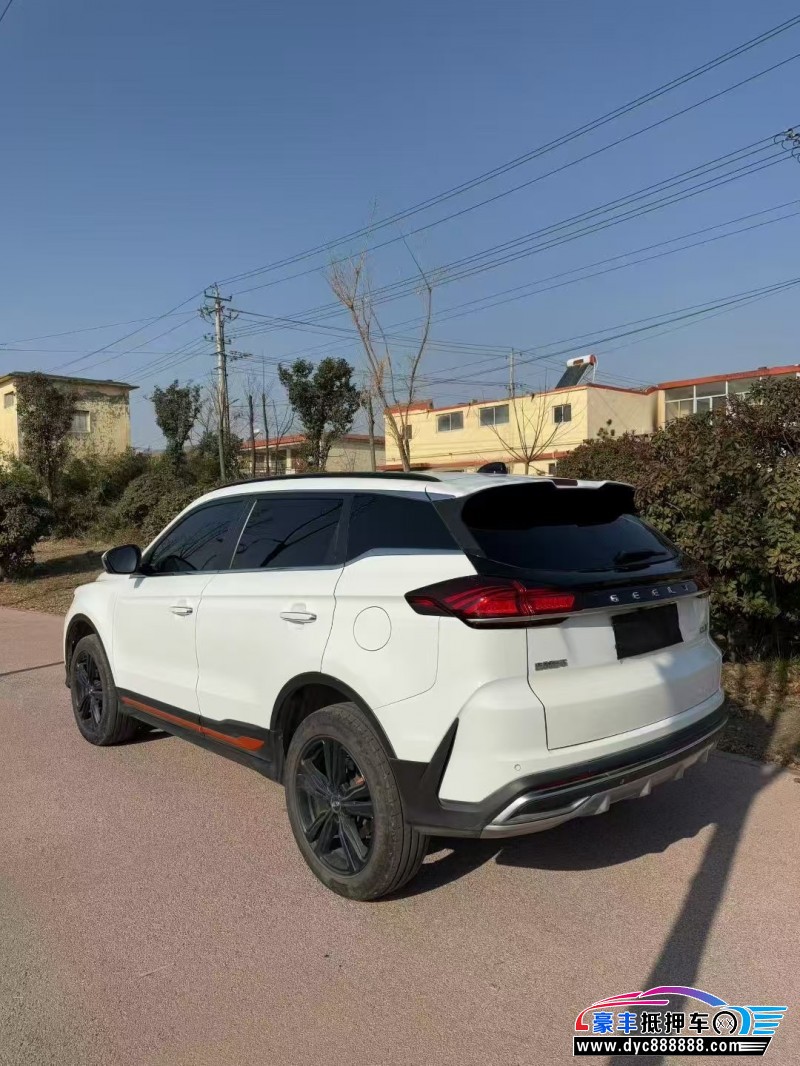 22年吉利博越轿车抵押车出售