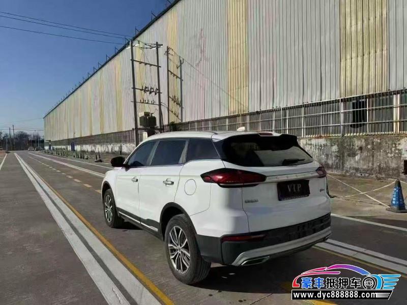 26年吉利博越轿车抵押车出售