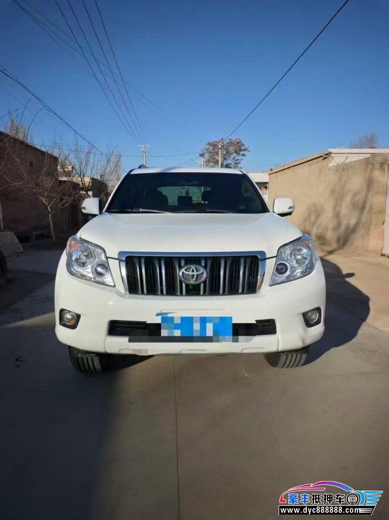 12年丰田普拉多（霸道）轿车抵押车出售