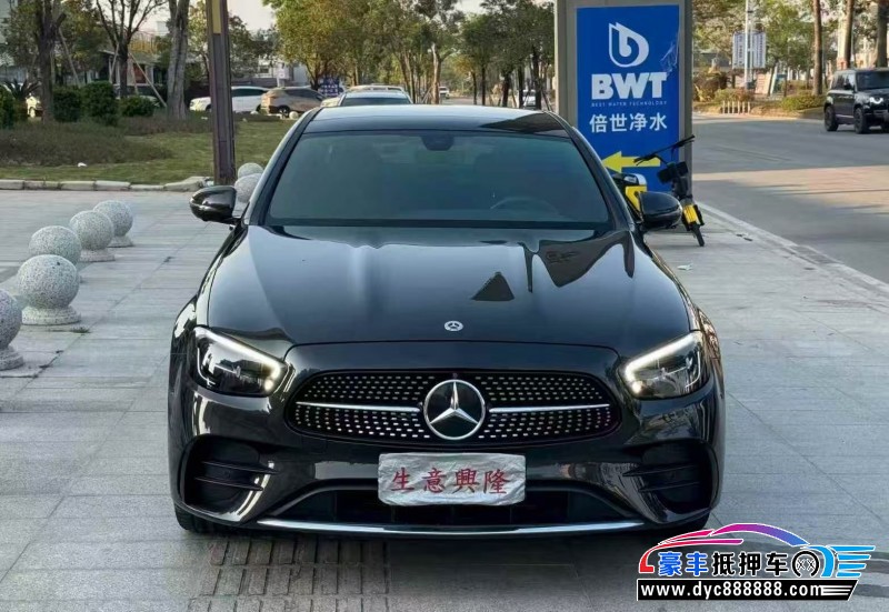 22年奔驰E轿车抵押车出售