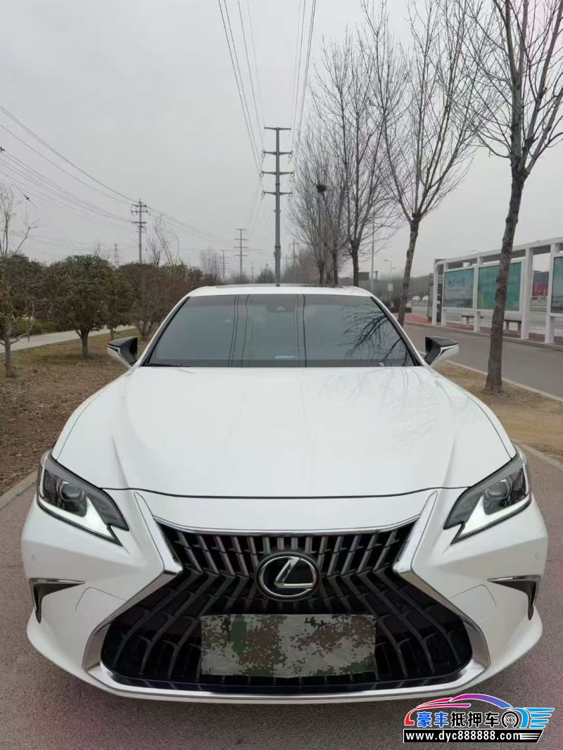 23年雷克萨斯ES轿车抵押车出售