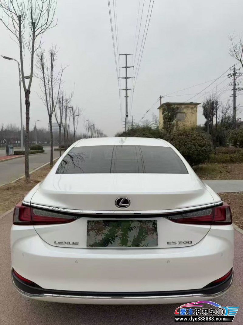 23年雷克萨斯ES轿车抵押车出售