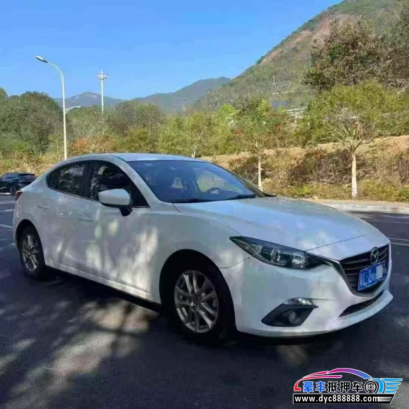 16年马自达昂克赛拉轿车抵押车出售