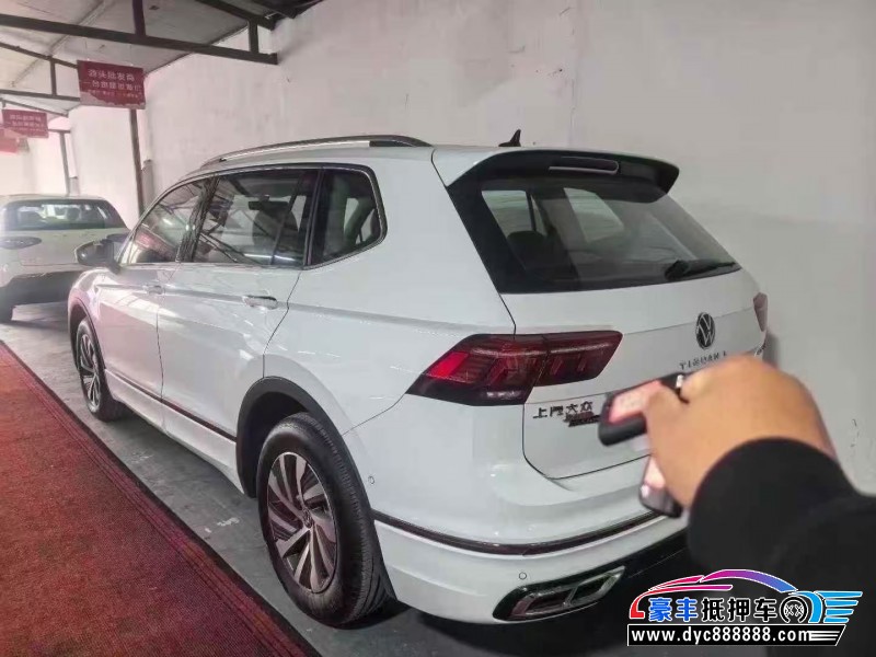 25年大众途观轿车抵押车出售