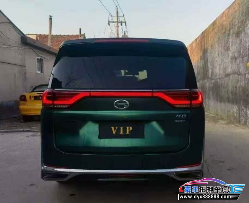 22年传祺M8轿车抵押车出售