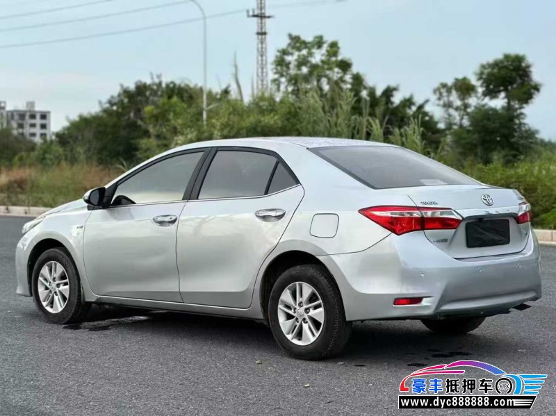 16年丰田卡罗拉轿车抵押车出售