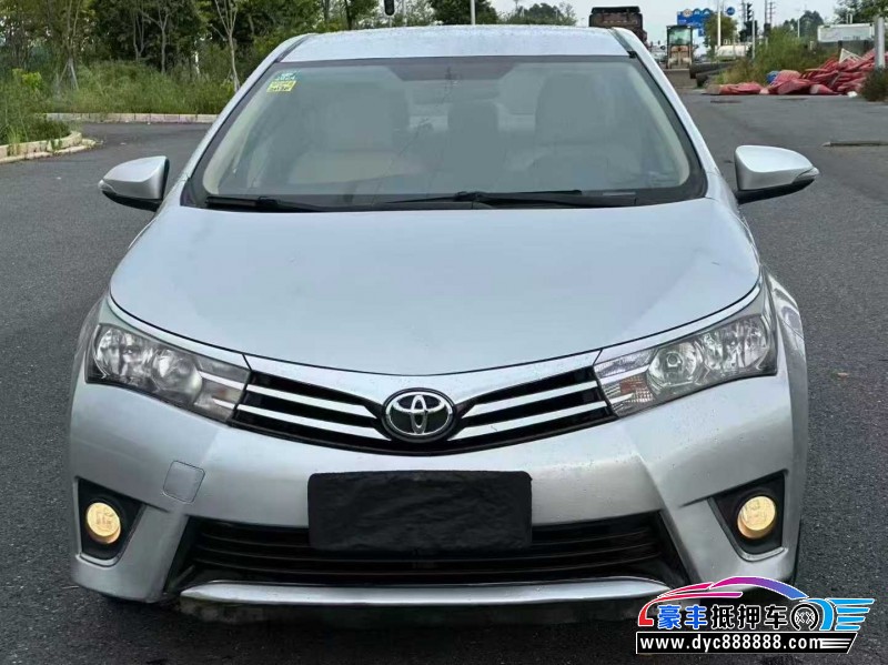 16年丰田卡罗拉轿车抵押车出售