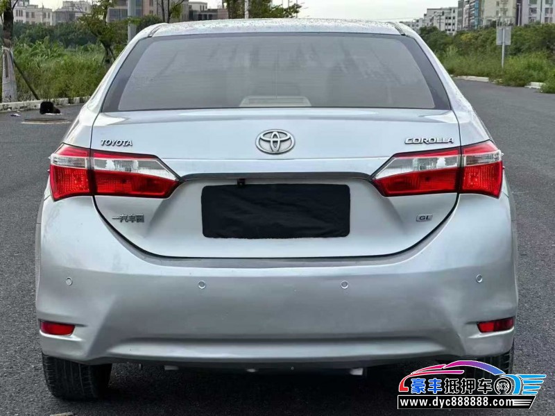 16年丰田卡罗拉轿车抵押车出售