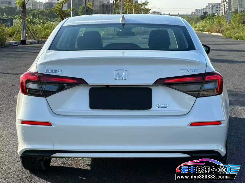 25年本田思域轿车抵押车出售