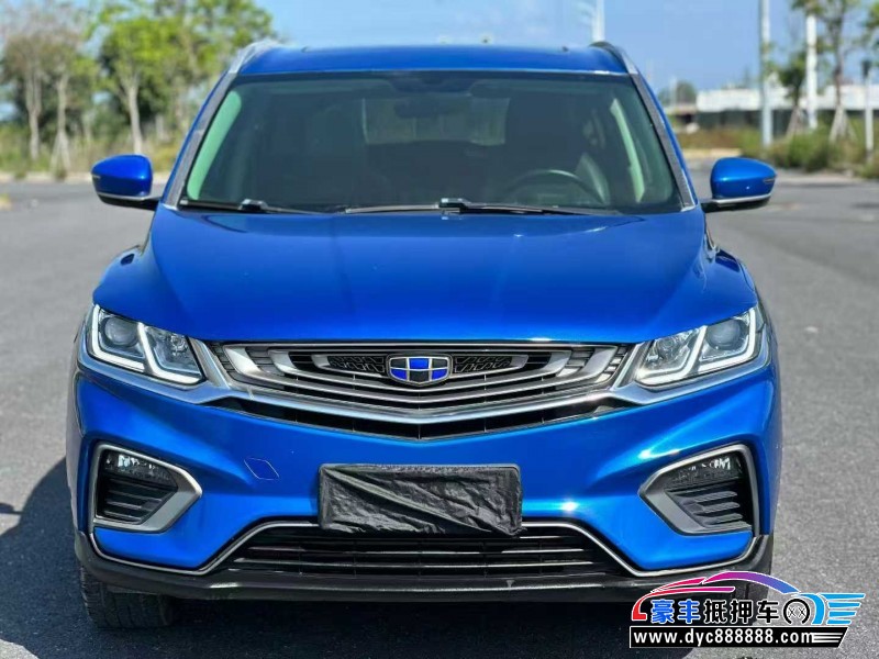 19年吉利缤越轿车抵押车出售