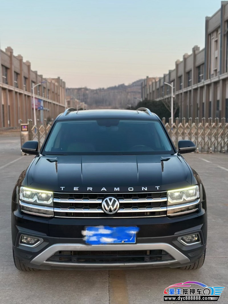 19年大众途昂SUV抵押车出售