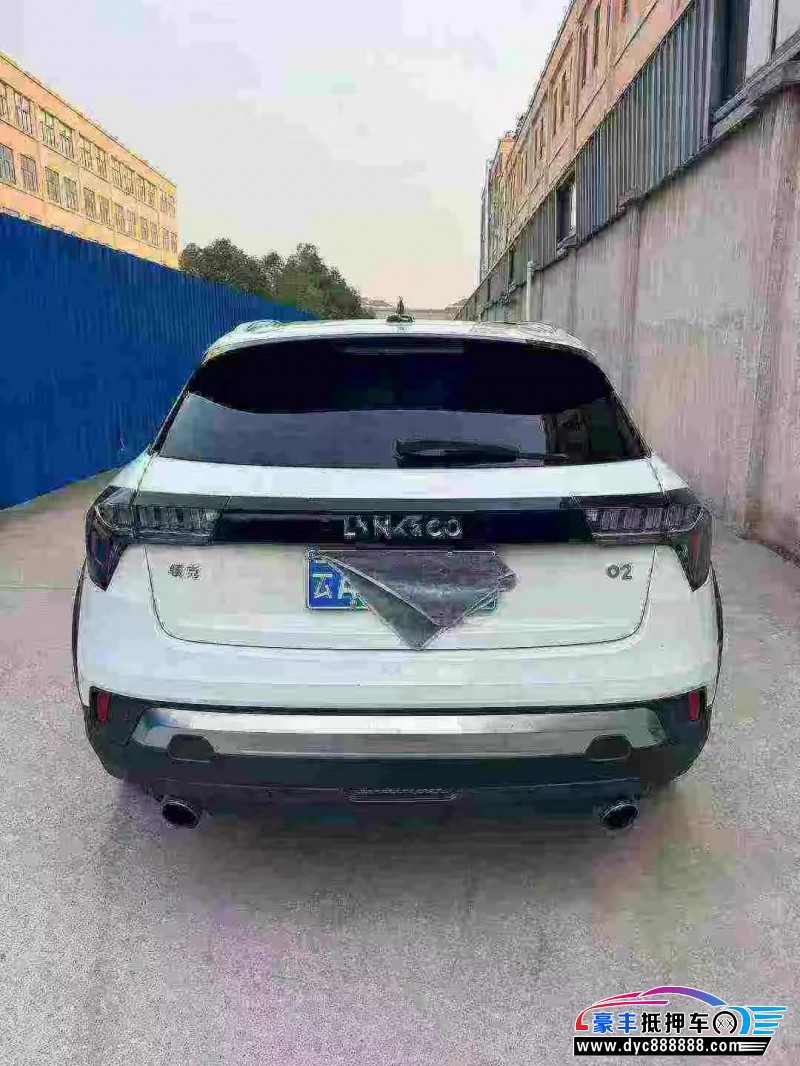 19年领克02轿车抵押车出售