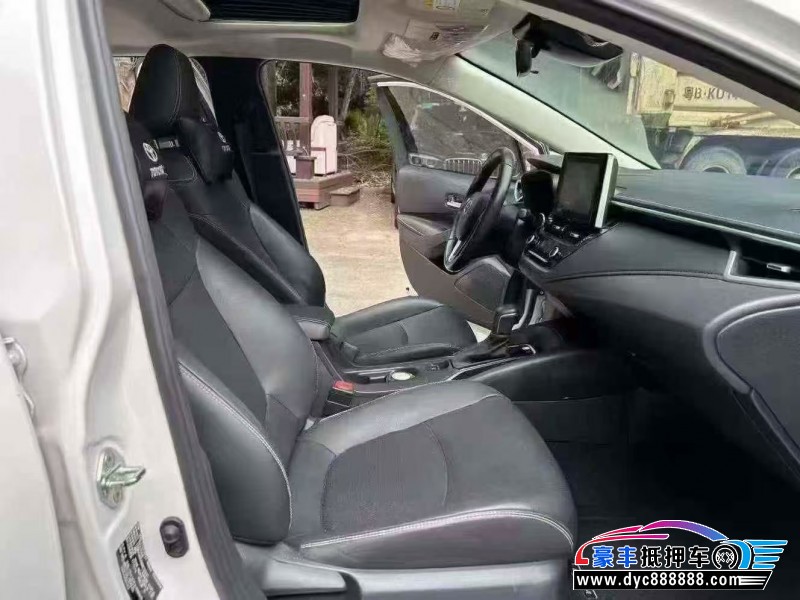 21年丰田卡罗拉轿车抵押车出售