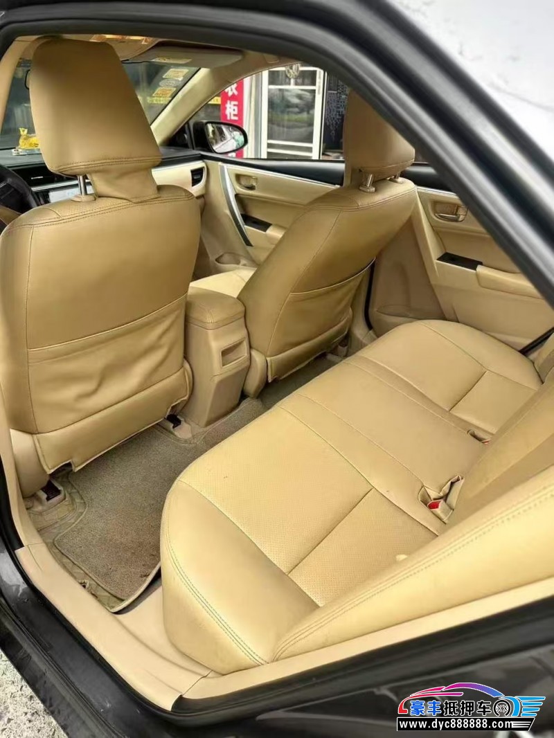 16年丰田卡罗拉轿车抵押车出售