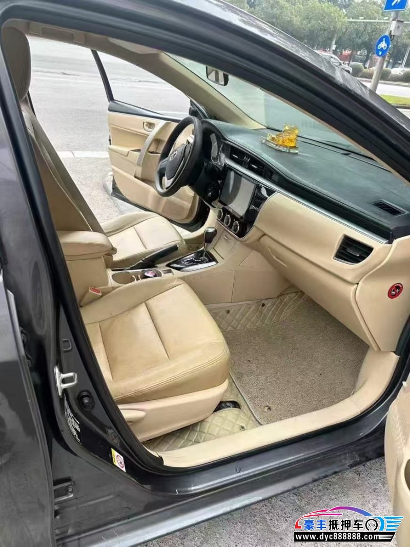 16年丰田卡罗拉轿车抵押车出售