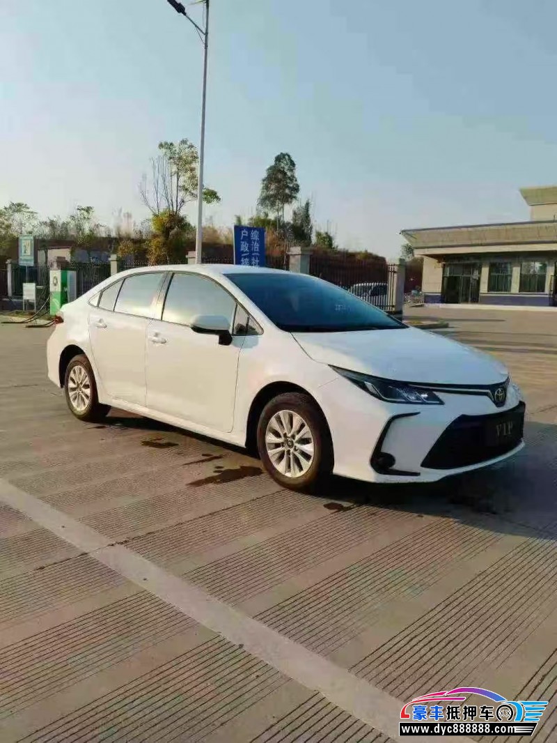 24年丰田卡罗拉轿车抵押车出售