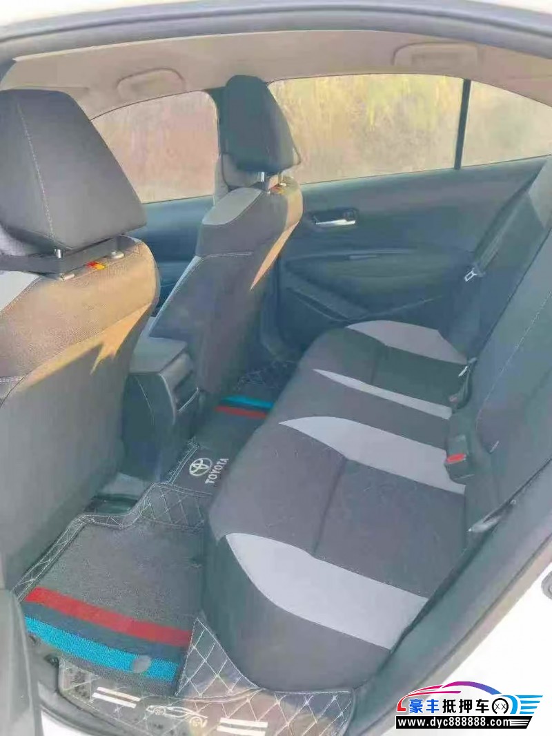 24年丰田卡罗拉轿车抵押车出售