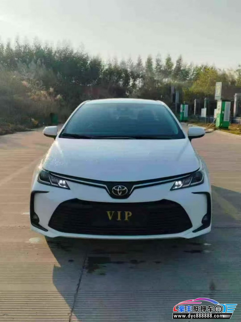 24年丰田卡罗拉轿车抵押车出售