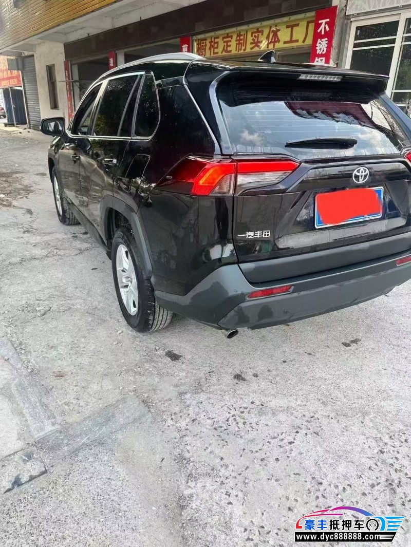 25年丰田RAV4轿车抵押车出售