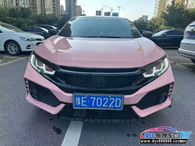 20年本田思域轿车抵押车出售