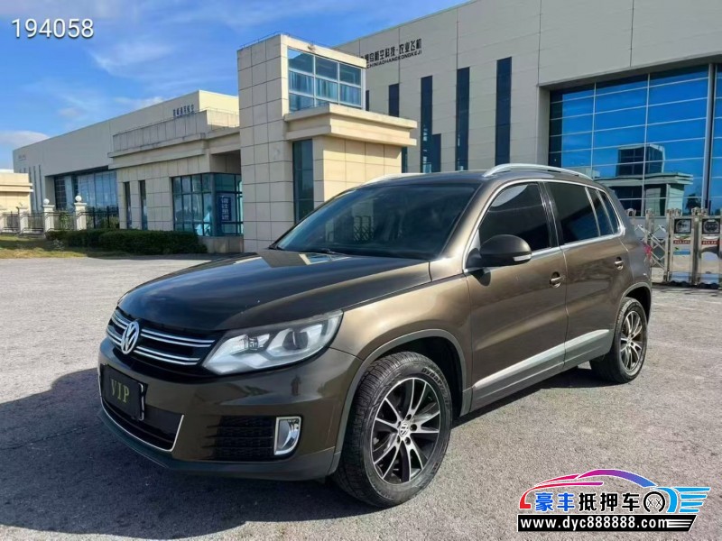 14年大众途观轿车抵押车出售