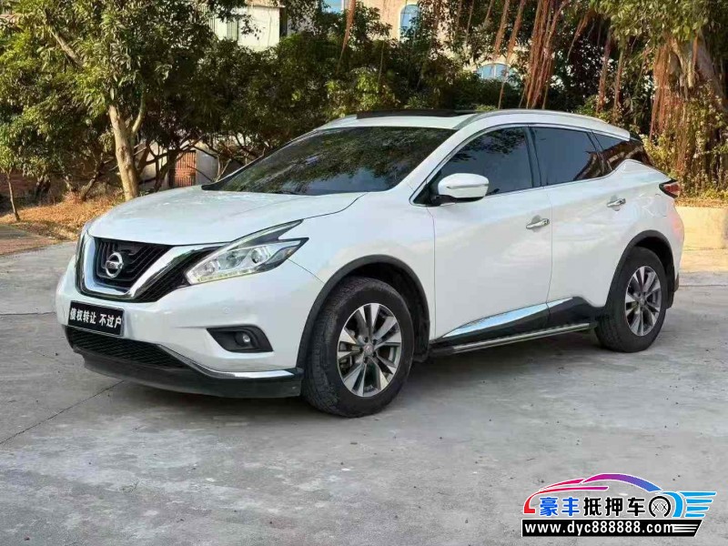 22年日产楼兰轿车抵押车出售