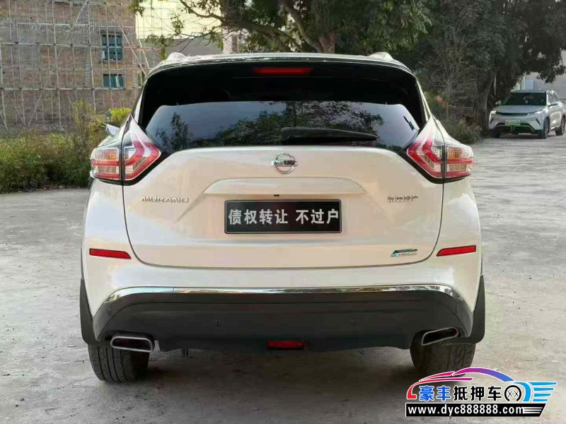 22年日产楼兰轿车抵押车出售