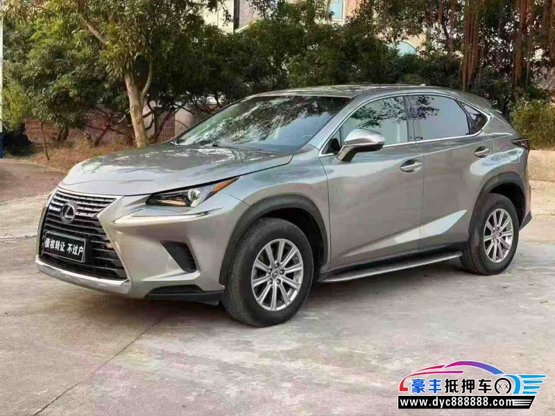 18年雷克萨斯NX轿车抵押车出售