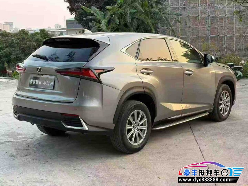 18年雷克萨斯NX轿车抵押车出售