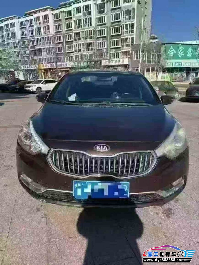 13年起亚K3轿车抵押车出售