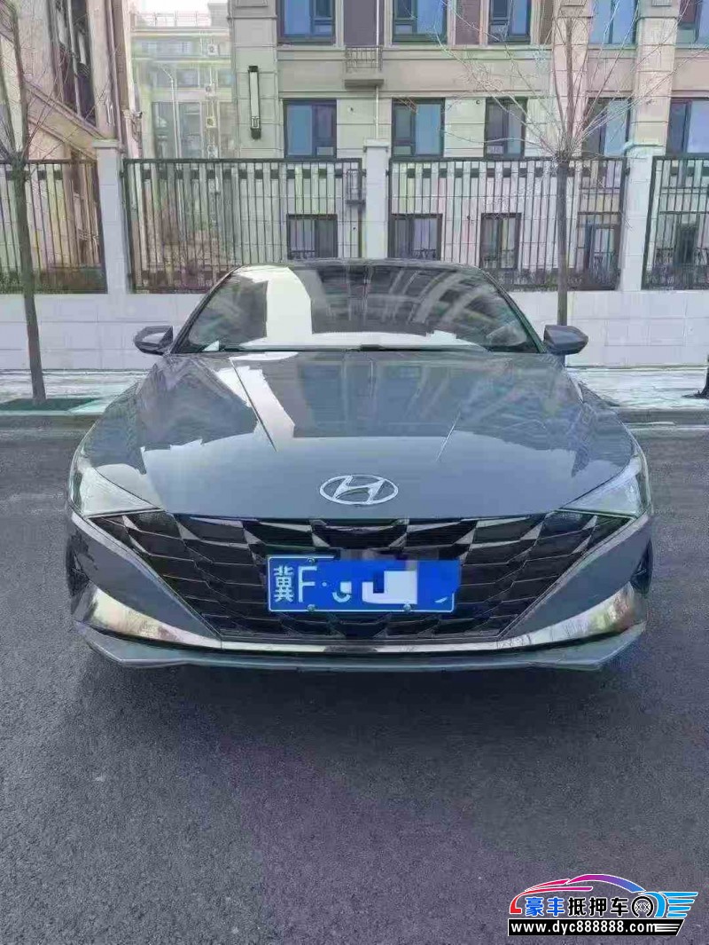 21年现代伊兰特轿车抵押车出售