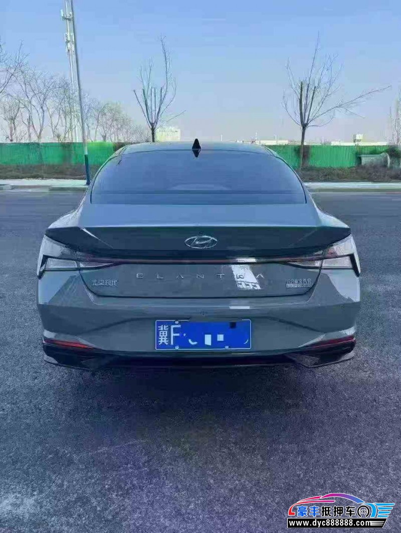 21年现代伊兰特轿车抵押车出售