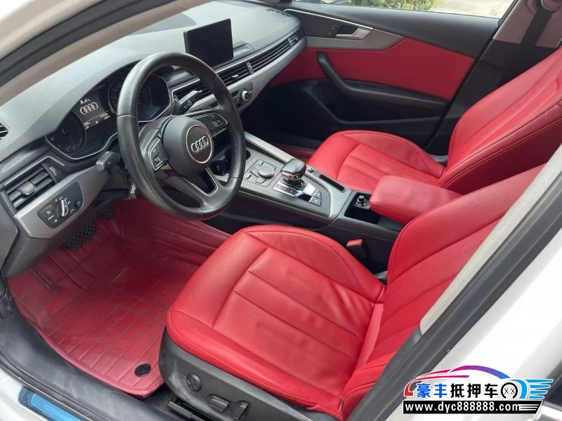 19年奥迪A4L轿车抵押车出售