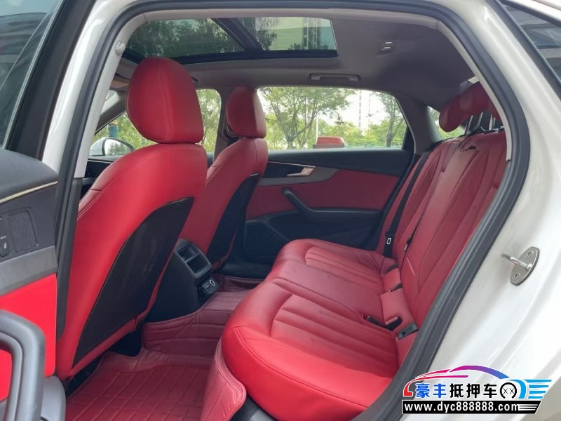 19年奥迪A4L轿车抵押车出售