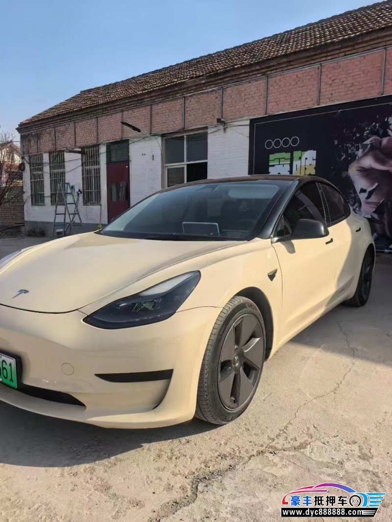 23年特斯拉MODEL 3轿车抵押车出售