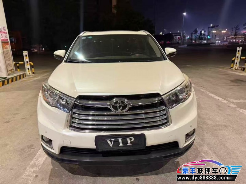 16年丰田汉兰达轿车