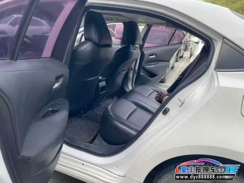 22年丰田卡罗拉轿车抵押车出售