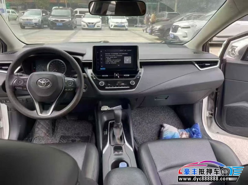 22年丰田卡罗拉轿车抵押车出售