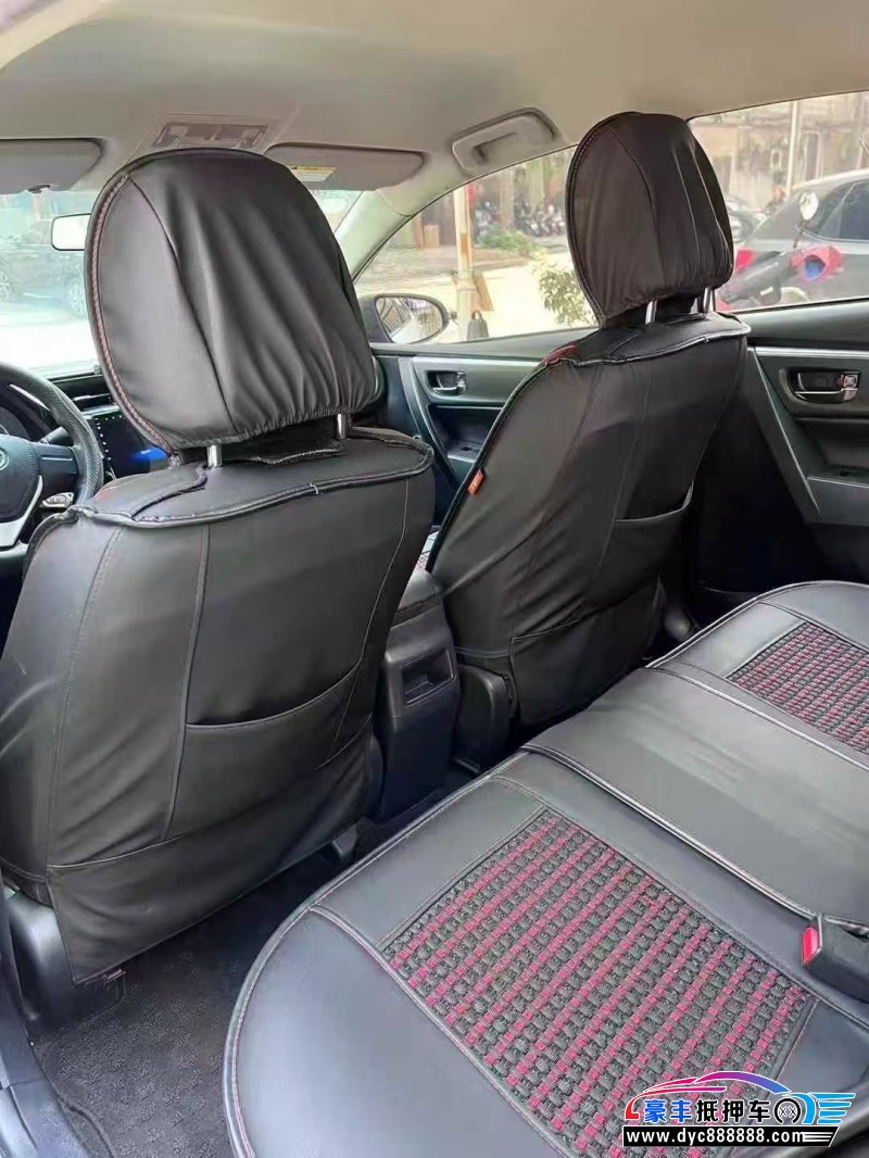 19年丰田卡罗拉轿车抵押车出售