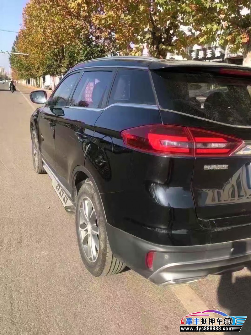 19年吉利博越轿车抵押车出售