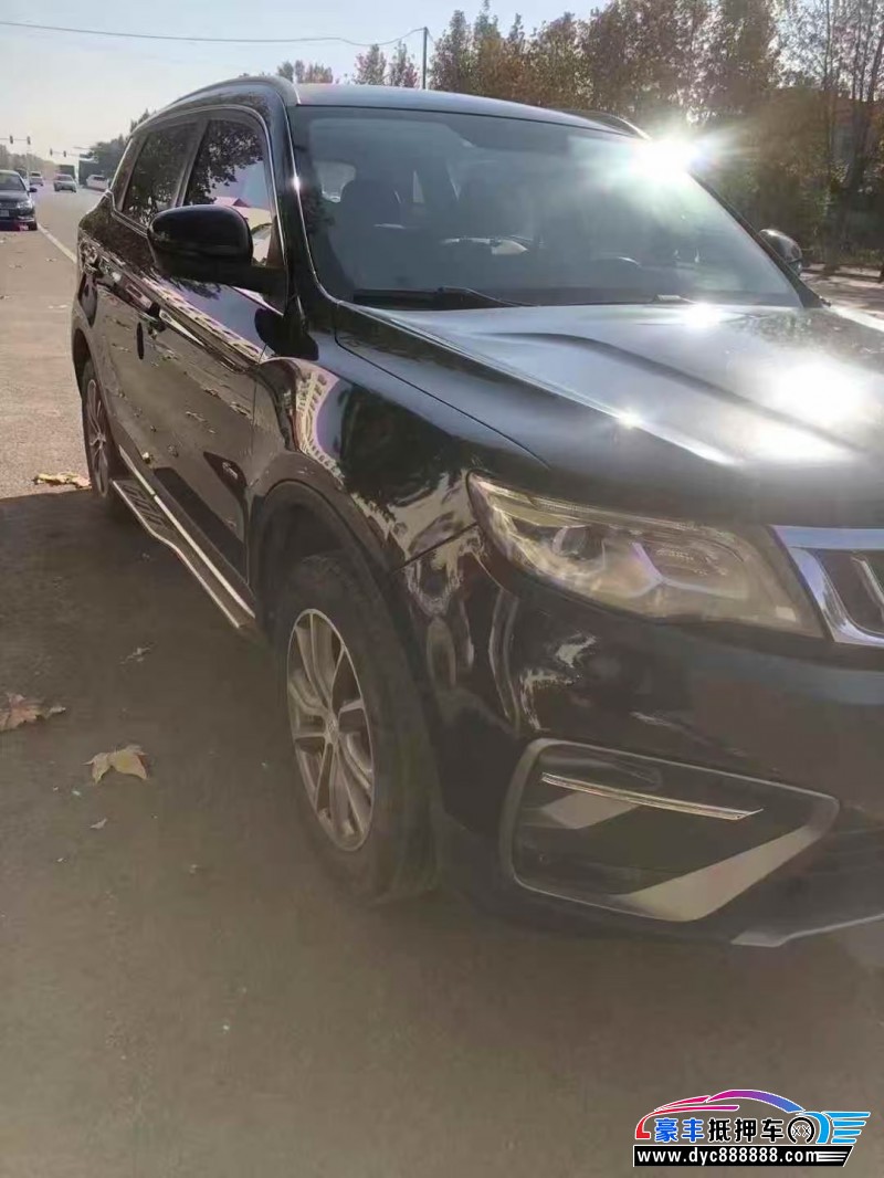 19年吉利博越轿车抵押车出售