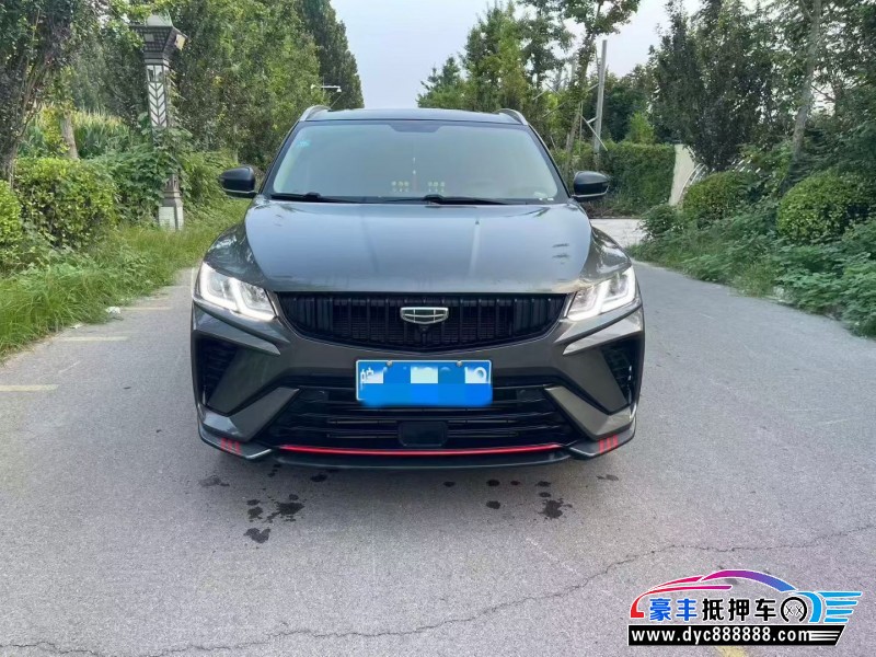 23年吉利缤越轿车抵押车出售