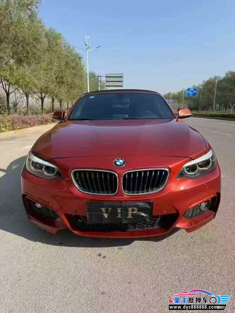 抵押车出售19年宝马2系轿车